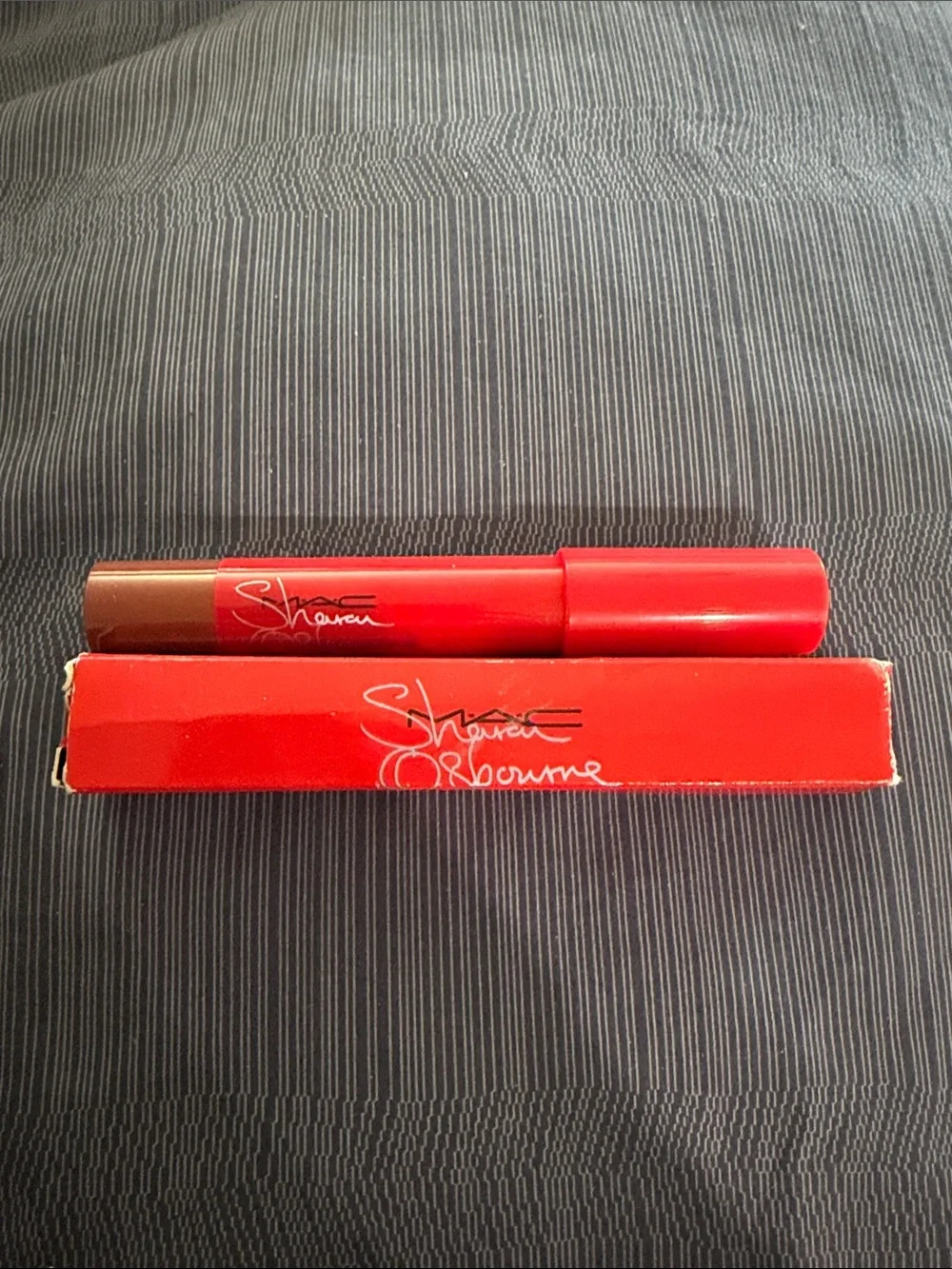 MAC Cosmetics Patentpolish Lip Pencil - French Kiss (Collaboration Edition)